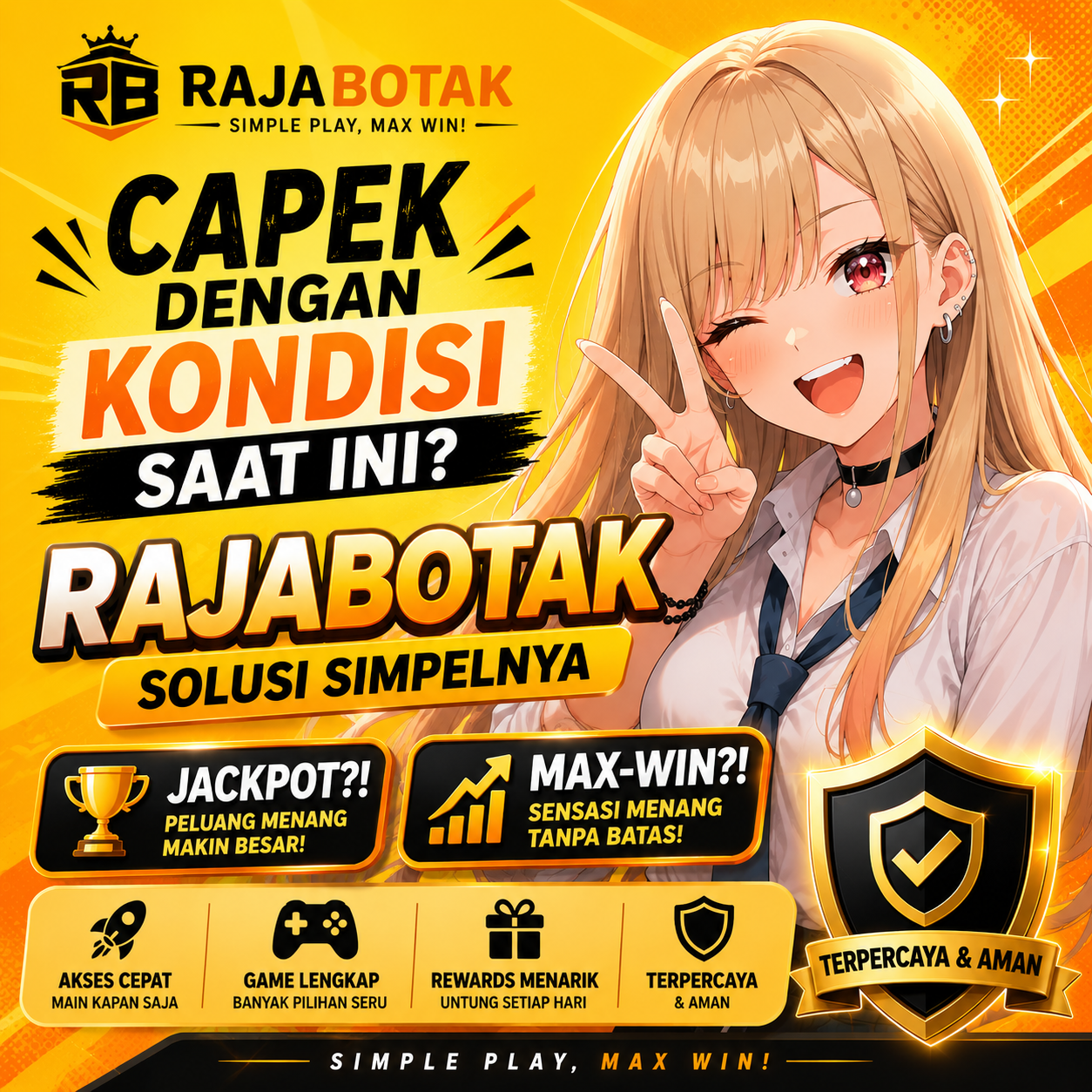 RAJABOTAK | Solusi Toto Slot Instan Dengan Jackpot & Maxwin Tercepat Di 2026